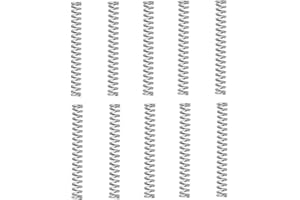 Boxonly Compression Spring for Home Machinery Industrial Lawn Mowers Stainless Steel Compressed Spring 6mm OD 0.8mm Wire Size 40mm Free Length 10 pcs