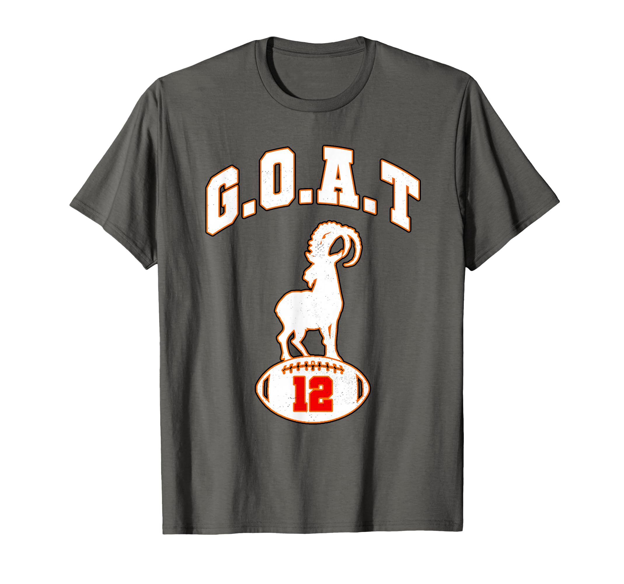 Photo 1 of ** UNKNOWN SIZE*** Vintage Distressed GOAT 12 Football T-Shirt