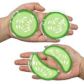 ZN&Ouml;CUET&Ouml;D Gel Ice Pack Reusable Cooling Eye Pads and Under Eye Patches | Eye Hot Cold Treatment Pack for Redness,Pain Relief and Eye Relax