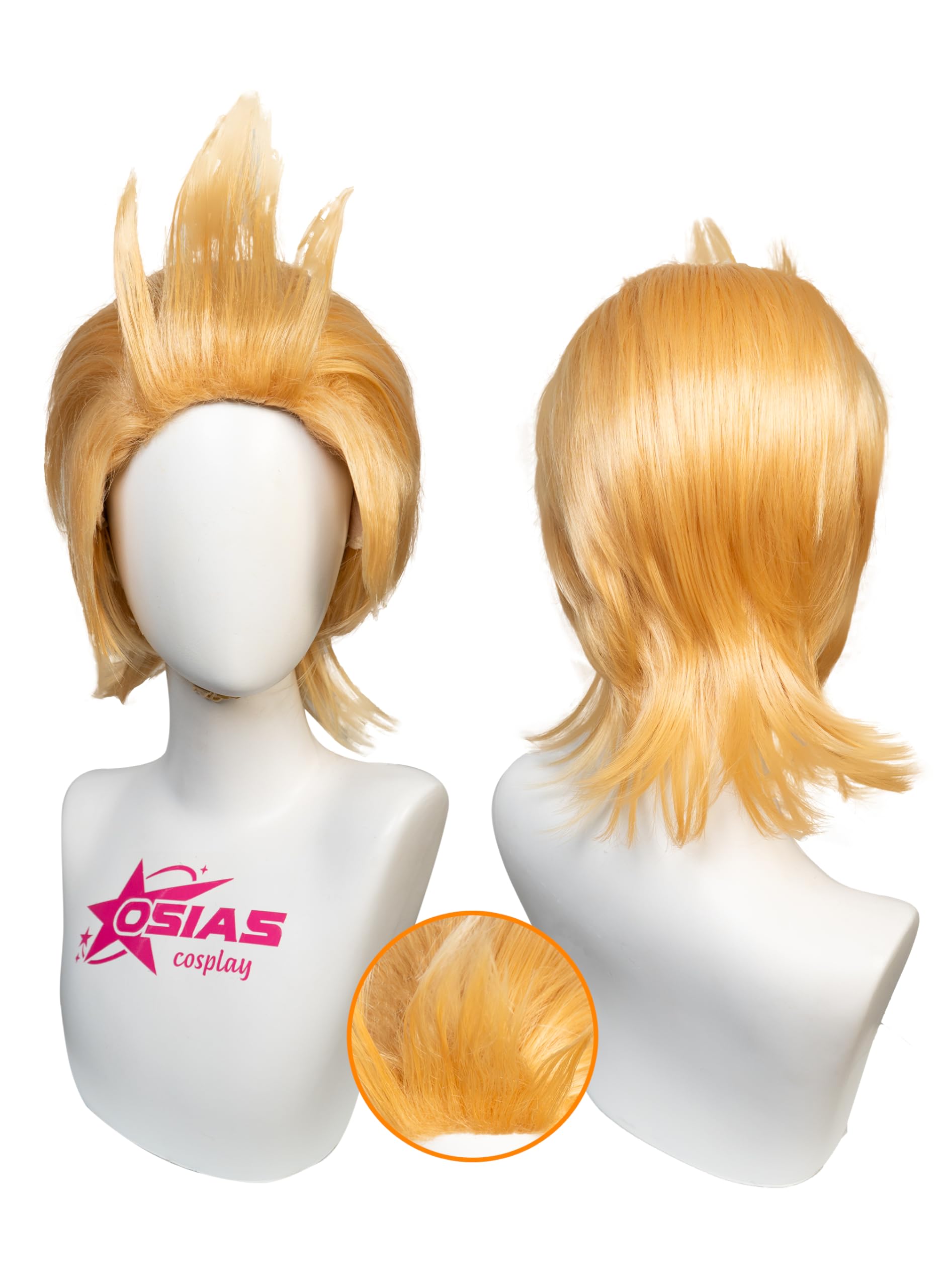 OSIAS Anime Cosplay Wig, Halloween Wig, with Free Wig Cap (Million)