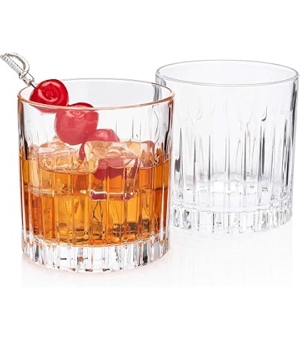 The Las Vegas \"3-2-1\" Copa Room Whiskey Rocks Glass 2-Piece Set (Gift
