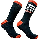 Crazy Dog T-Shirts Mens Sarcastic Socks Funny Crew Footwear for Adults