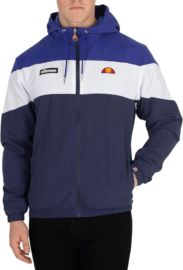 ellesse Men's Mattar Full Zip Hoodie, Blue, XS at Amazon Men’s Clothing store