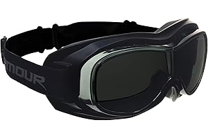 Bikershades Fit Over Goggles for Eye-Glasses Motorcycle Riding Cycling Skiing Sky Diving Outdoor Work