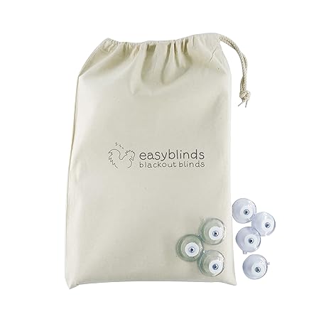 Go Anywhere Easyblinds Verdunklungsvorhang, groß, für unterwegs, cremefarben