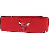 Chicago Bulls NBA Officially Licensed Knit Headband Team Color Icon