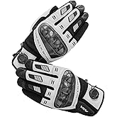 VXW High Protection Motorcycle Gloves for Men - Gel Palm Sliders& Joints Protection Design, High-Speed Sports Gear for MTB/ATV/BMX/Motocross/Racing/Dirt Bike Gear
