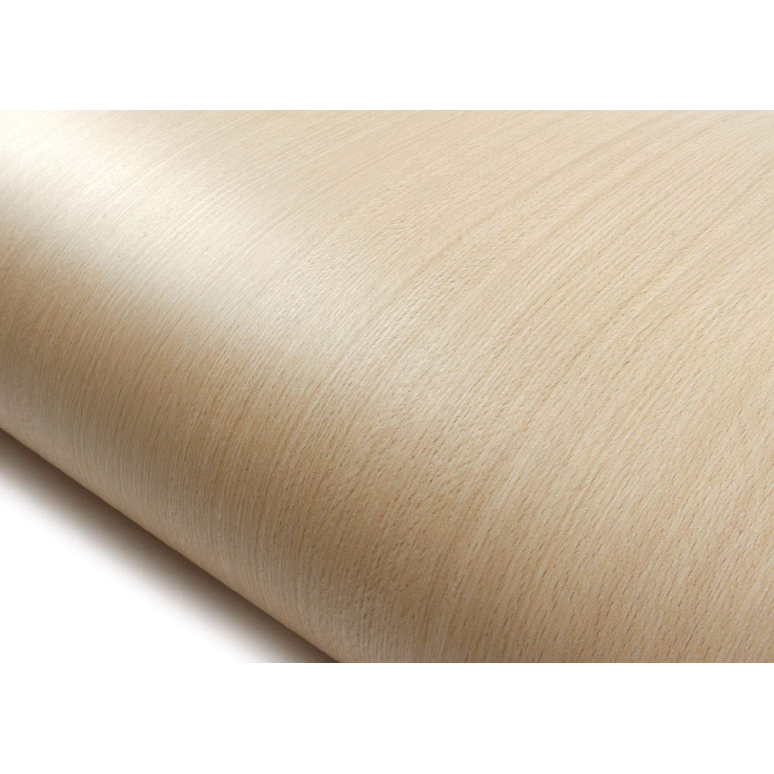 ROSEROSA Peel and Stick PVC Wood Self-Adhesive Wallpaper Covering Counter Top Shelf Liner Beech (KW050N : 2.00 Feet X 6.56 Feet)