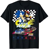 Sonic Racing CrossWorlds - Sonic VS Shadow Let's Race T-Shirt