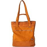 Thread Wallets Utility Tote – Large Travel Tote with Multi-Pocket Design, Laptop Compartment & Work Bag for Women (Honey)