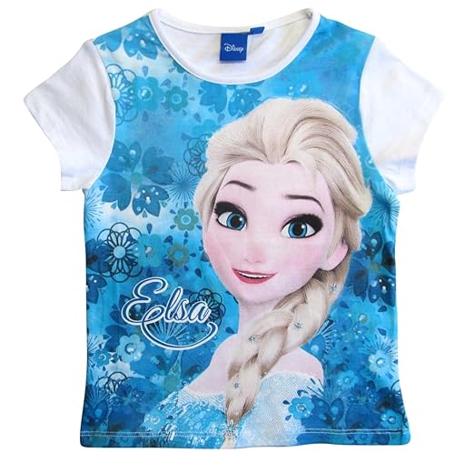 Frozen - Die Eiskönigin T-Shirt Mädchen Anna und ELSA Disney