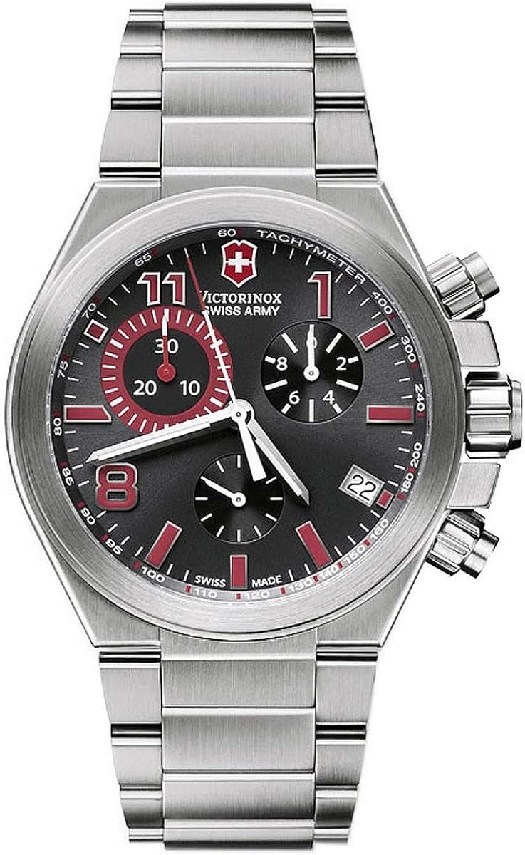 Swiss Army Men's 241317 Convoy Chronograph Black Dial Watch