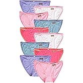 DingLu Women's Bikini Panties Low Rise Viscose String Ladies Underwear Assorted Colors