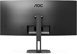 AOC CU34V5C 34 Inch Curved QHD Monitor 100Hz USB-C Docking 65W HDR view 3