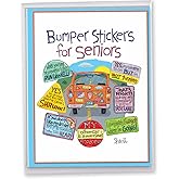 NobleWorks - Extra Large Funny Birthday Paper Card 8.5 x 11 Inch with Envelope (1 Pack) Large Jumbo Bday Senior Bumper Stickers J2649BDG