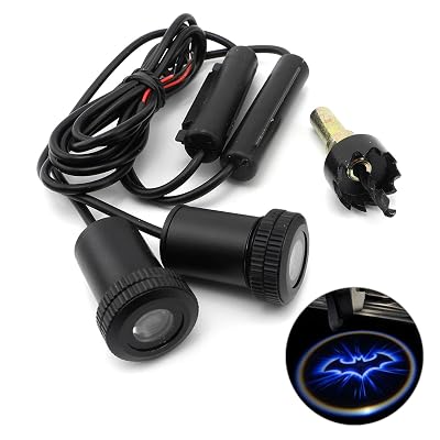 Buy iNewcow Cold Blue Bat Batman Car Door LED Projector Light Courtesy ...