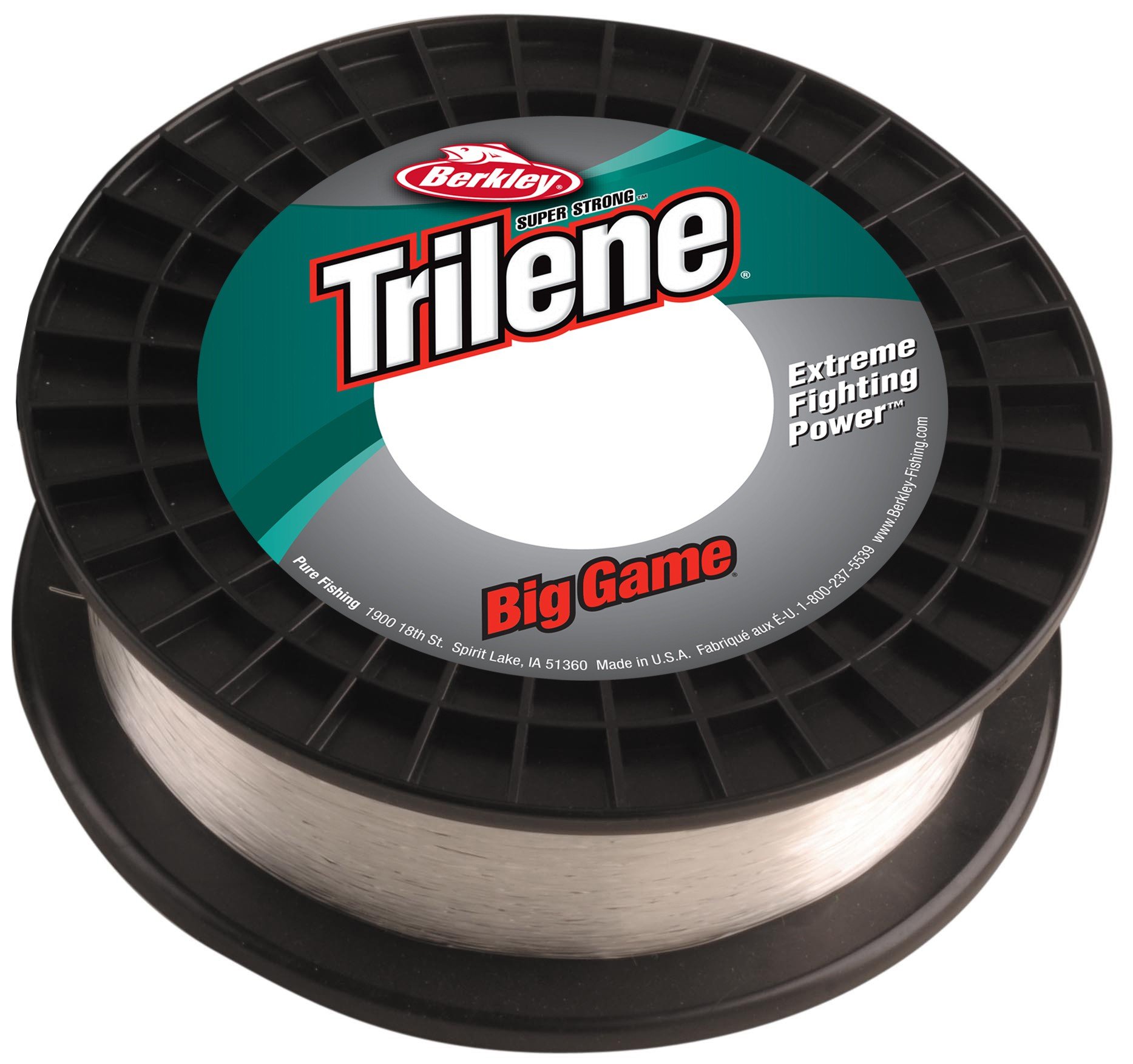 Berkley Trilene® Big Game™, Fishing Line, Monofilament, Allround Fishing,Unisex, Clear, 0.70mm | 32.5kg | 71lb | 600m — image 1