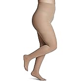 SIGVARIS Women's EVERSHEER 780 Open Toe Compression Pantyhose 20-30mmHg