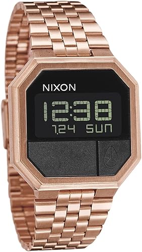 nixon rerun rose gold