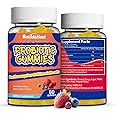 Probiotic Gummies for Digestive Health - 10 Billion CFU Bacillus Coagulans - Vegan & Non-GMO - Immune & Digestive Support for Men & Women - Strawberry & Mixed Berry Flavor, 60 Count (Pack of 2)