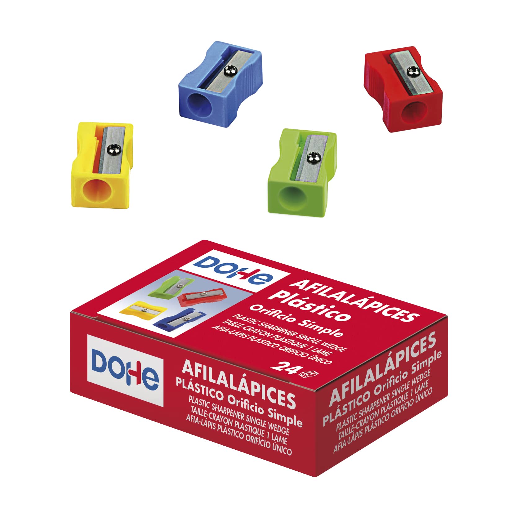 MTL 79567 Box of 24 Plastic Sharpener