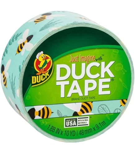 Metallic Silver - Duck Washi Crafting Tape 0.75 In. X 15 Yd