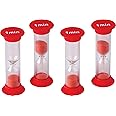 1 Minute Sand Timers - Mini (Pack of 4)