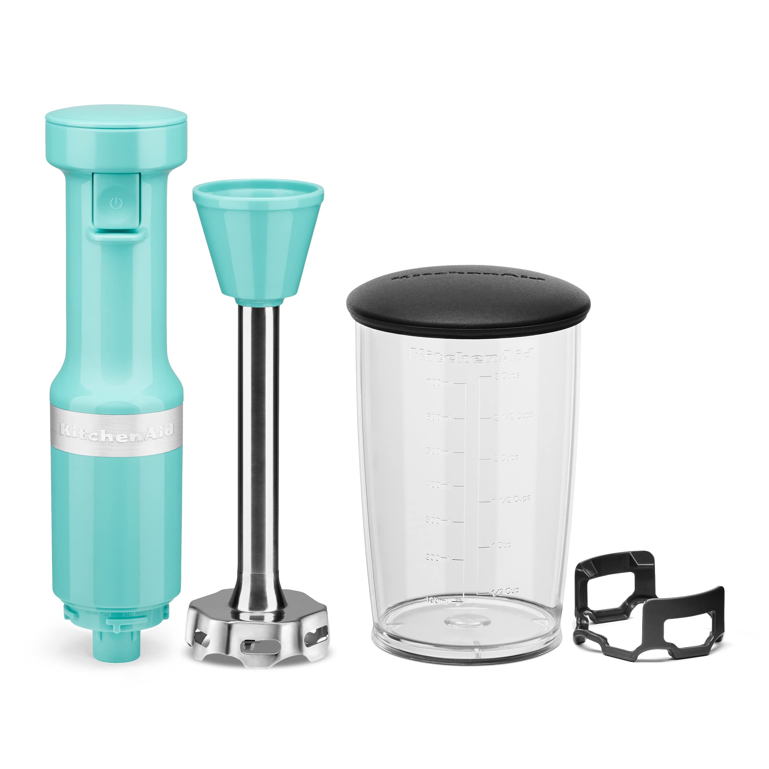KitchenAid Variable Speed Corded Hand Blender KHBV53, Aqua Sky