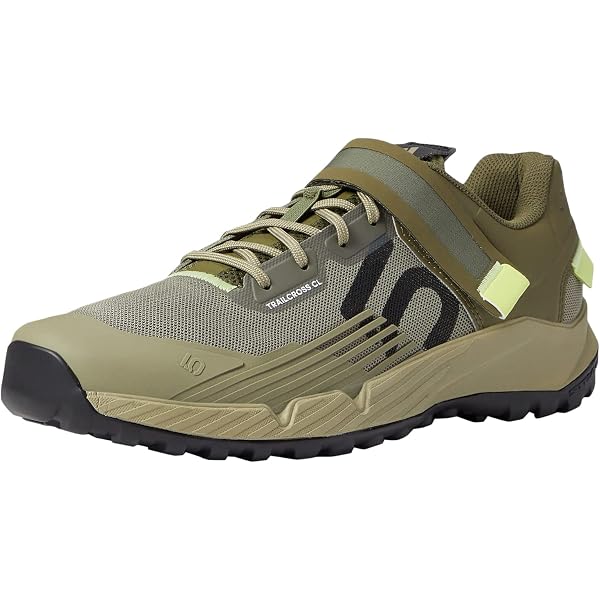 NWT! Adidas 5.10 Trailcross Clip In Mountain Bike Sneakers Mens 7 Green Amazon.com | Five Ten Trailcross Clip-in Mountain Bike Shoes  main image 4