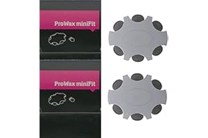 HYCT Oticon Hearing aid Supplies MiniFit Wax Guard Filters for oticon Hearing aid Accessories for Oticon RITE RIC Models (2 Packs)