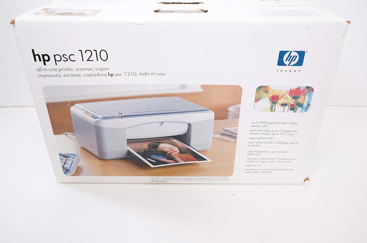 Amazon Com Hp Psc 1210xi Psc 1210xi All In One Printer Scanner Copier Grade B Computers Accessories