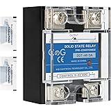 CG Solid State Relay SSR-40DA DC to AC Input 3-32VDC To Output 24-480VAC 40A Single Phase Plastic Cover…