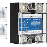 CG Solid State Relay SSR-40DA DC to AC Input 3-32VDC to Output 24-480VAC 40A Single Phase Plastic Cover&hellip;