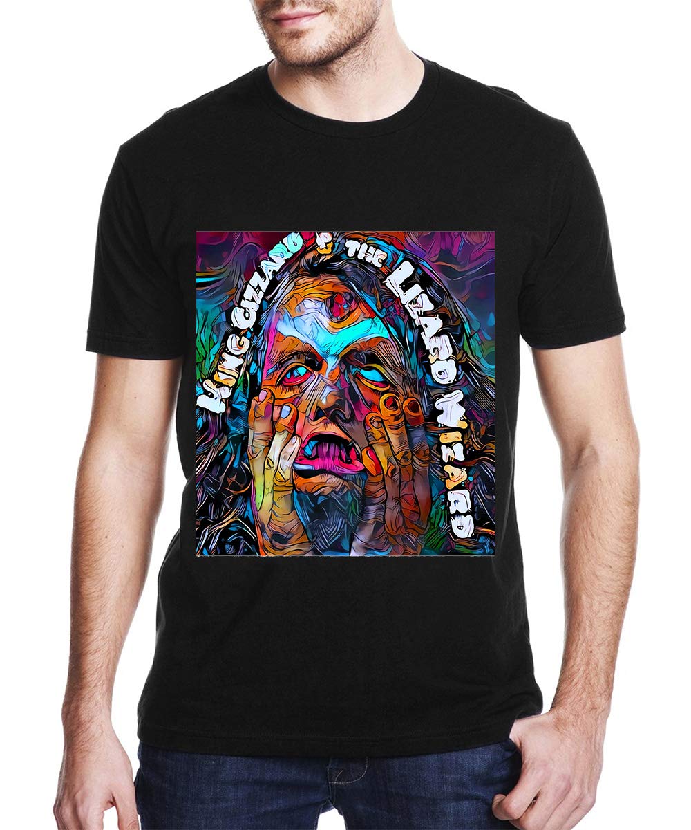 King Gizzard And The Lizard Wizard Tour 2019 Vintage Retro Album T-shirt
