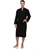 TowelSelections Mens Robe Waffle Spa Bathrobe Soft Shower Bath Robe for Men