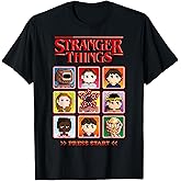 Stranger Things Season 5 Retro Video Game Character Select T-Shirt