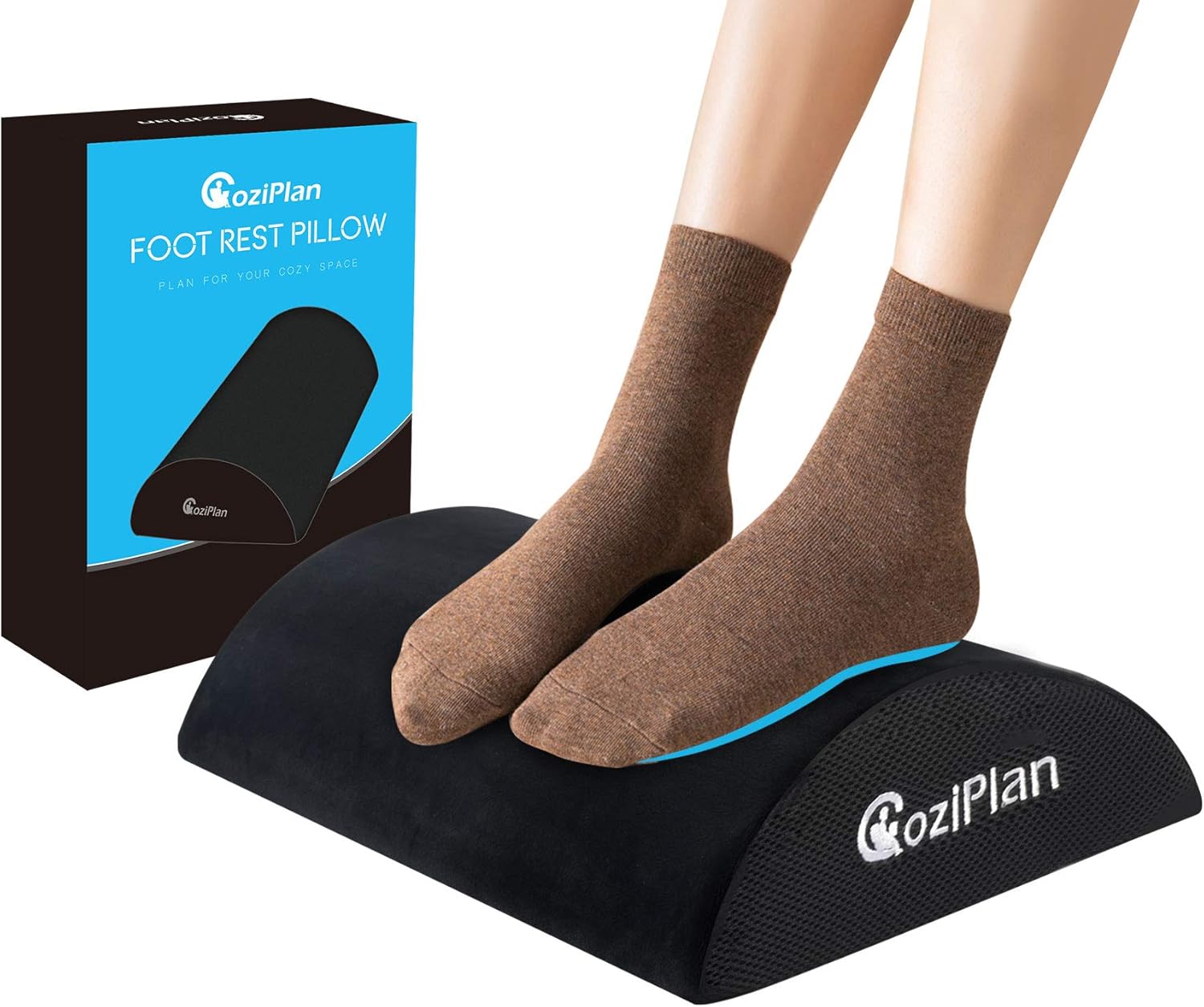 CoziPlan Under Desk Foot Rest, Memory Foam Ergonomic Footrest for Office Chair, Gaming Chair, Computer Chair : Office Products