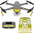 Wrapgrade Poly Skin Compatible with DJI Mavic 2 | Accent Color (LIMONCINO Yellow)