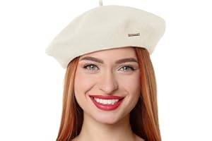 GAJAOUS Classic Wool Berets for Women,Stylish French Beret Hats for Women Girls Lady Painters Hat
