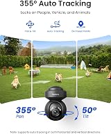 Reolink 5MP PTZ Camera E1 Outdoor 2.4/5GHz WiFi 3X Optical Zoom Color Night view 3
