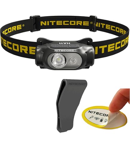 Nitecore HA11-240 Lumens, 1 X AA Battery, Polycarbonate Housing, Black