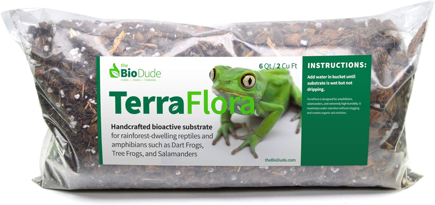 Tree Frog Enclosure Substrate 10 Gallon Reptihabitat Amphibian Kit