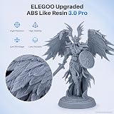 ELEGOO ABS Like 3.0 Pro Resin Grey 2000g for LCD UV 3D Printers - Scratch view 2