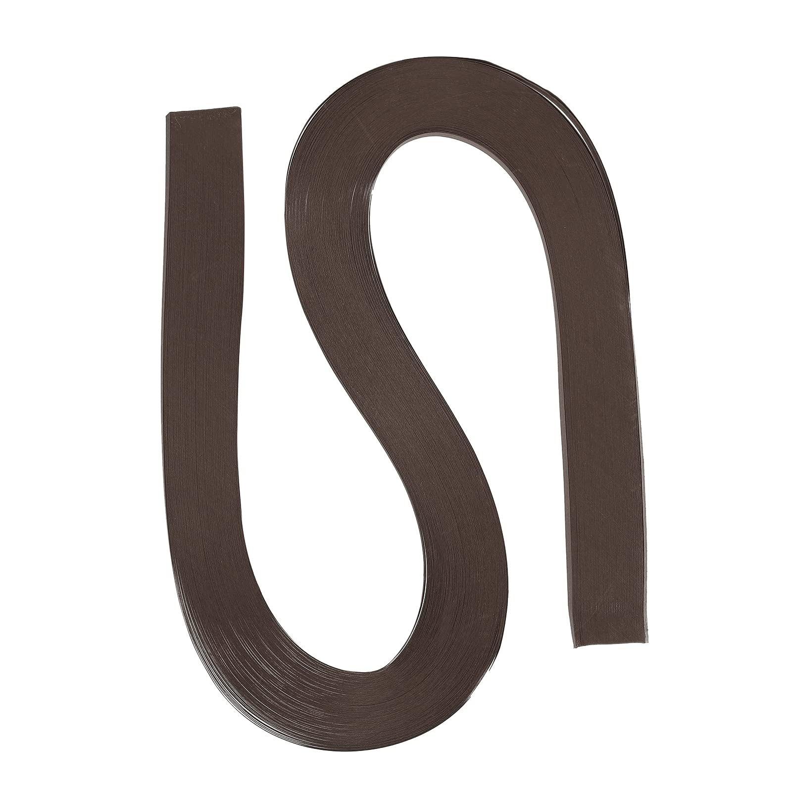 PATIKIL Quilling Strips Paper 120pcs 3/16"(5mm) 54cm Origami Paper Quilling Strip for Art DIY Hand Craft Christmas Dark Coffee Color