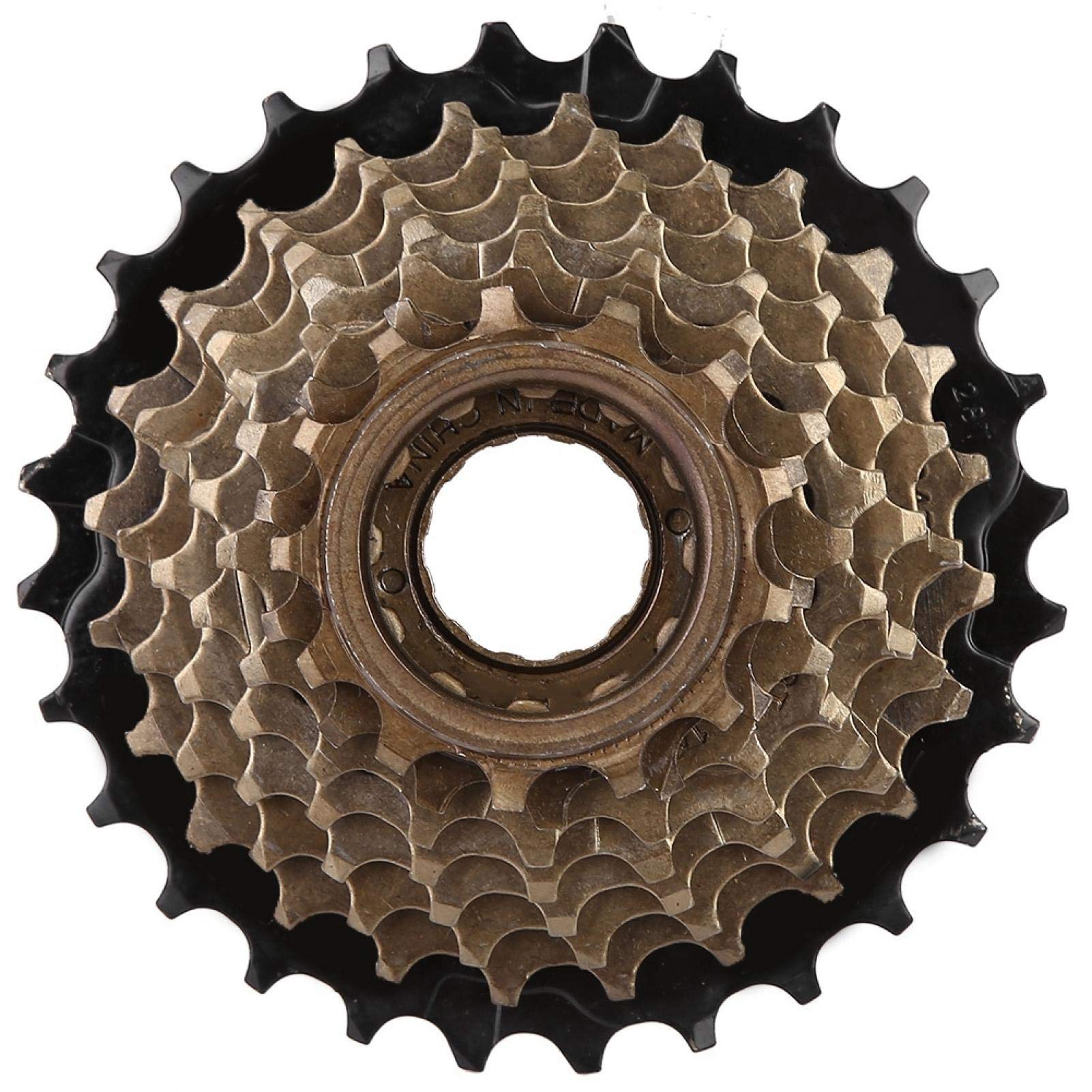 RiToEasysports Bike Flywheel,Aluminium Alloy 8 Speed Mountain Bicycle Cassette Sprocket Cycling Replacement Accessory 8 Gear Cassette