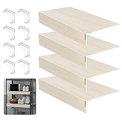 EYAYEN 4 Pcs Wire Shelf Cover，Wire Rack Covers