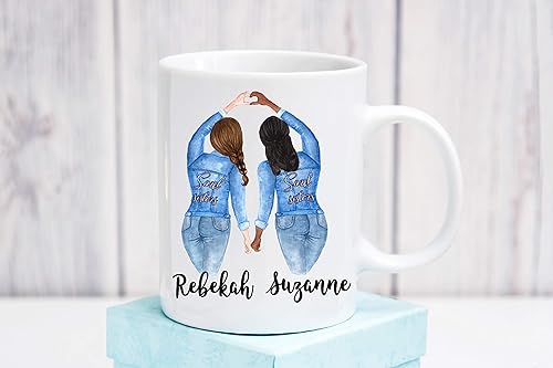 best friend matching jean jackets