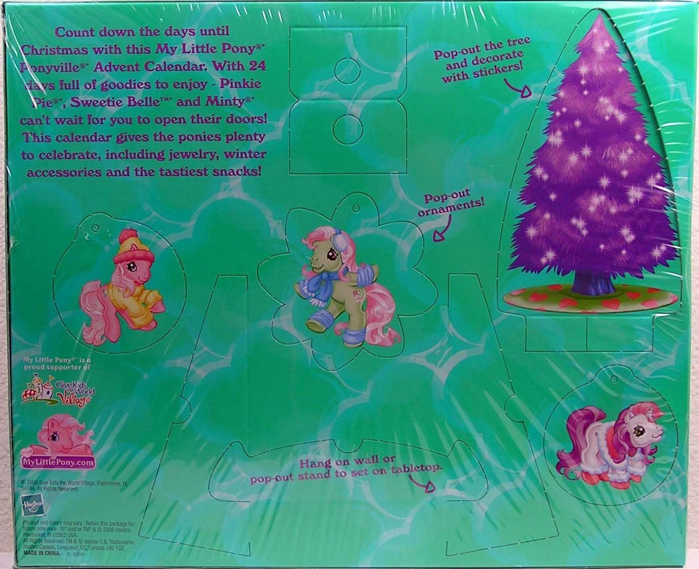 my little pony christmas calendar
