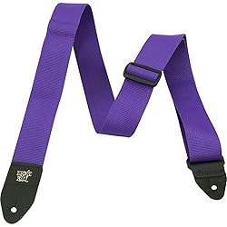 Ernie Ball Polypro Guitar Strap, Purple