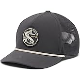 Columbia Unisex Tidal Pursuit 3D Stretch Snap Back, Shark/Fish Circle Red Fish, One Size